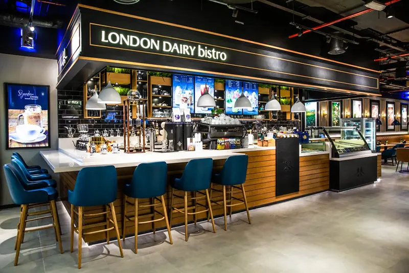 کافه رستوران دایری لندن (London Dairy Bistro Café)